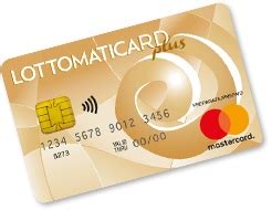 lottomaticard plus|come ricaricare lottomaticard plus.